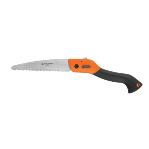100197 - Serrucho plegable 7" hoja recta 11 DPP mango plástico,Truper
