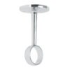 48976 - Soporte central para tubo redondo de clóset, HERMEX