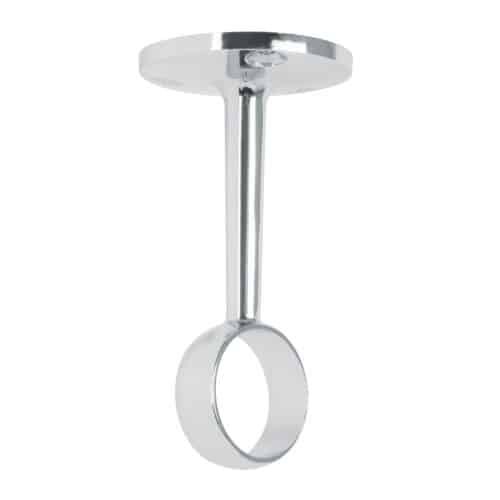 48976 - Soporte central para tubo redondo de clóset, HERMEX