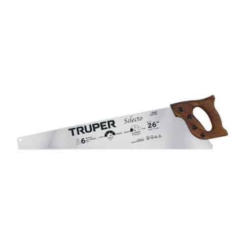 18162 - Serrucho 26" Selecto, 6 DPP, Truper