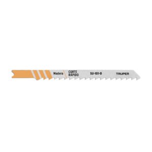 18136 - Blíster con 5 seguetas 6 DPP zanco "U" corte recto madera