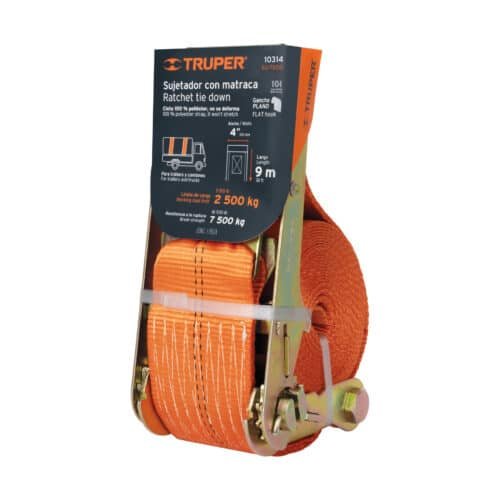 10314 - Sujetador con matraca carga máxima 7500 kg, Truper