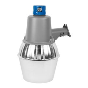 47267 - Luminario suburbano metálico 65W con sensor de luz y lámpara