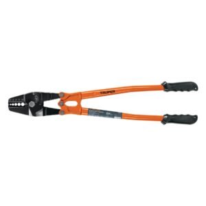 Suajadora 24" para casquillos con cortador de cable, Truper
