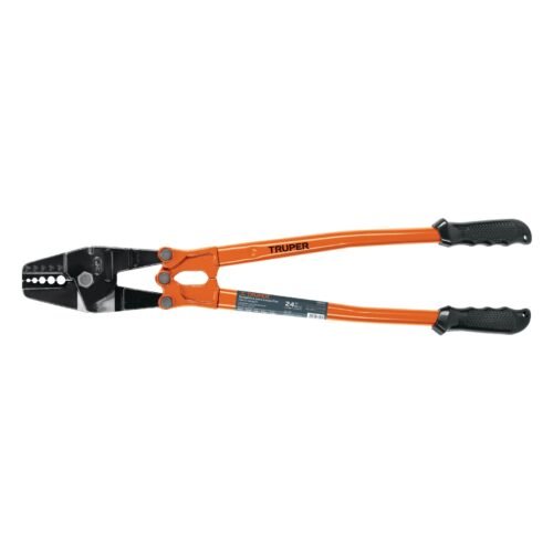 102487 - Suajadora 24" para casquillos con cortador de cable, Truper