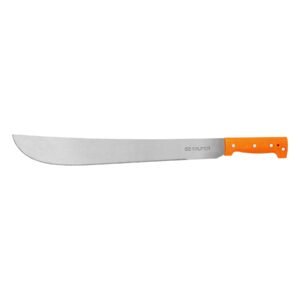 15885 - Machete estándar 18" cacha naranja remachada, Truper