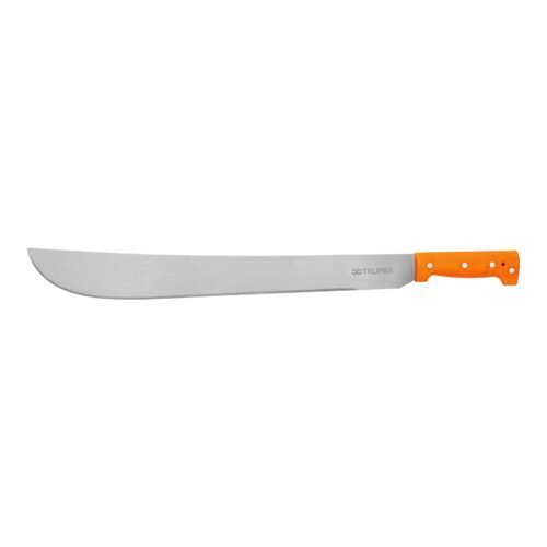 15886 - Machete estándar 20" cacha naranja remachada, Truper