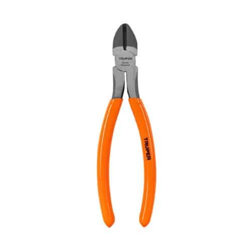 17313 - Pinza de corte diagonal 7" mango de PVC, Truper