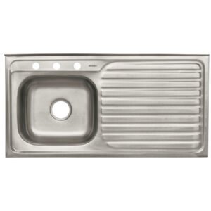 47028 - Tarja de sobreponer 100x50cm tina izquierda, Foset Basic