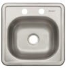 49208 - Tarja de empotrar sencilla 38x38cm, Foset Basic