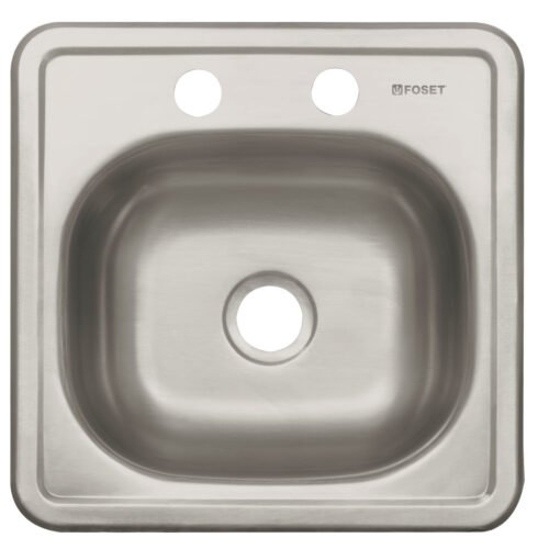 49208 - Tarja de empotrar sencilla 38x38cm, Foset Basic