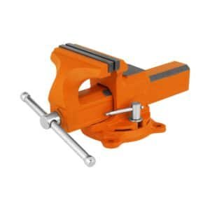 100240 - Tornillo de banco 5" tipo europeo de hierro nodular, Truper