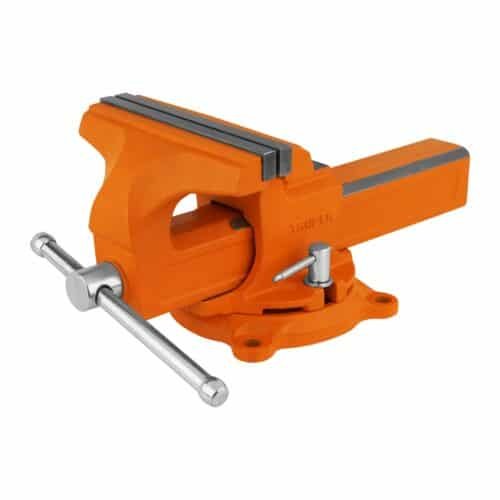 100242 - Tornillo de banco 8" tipo europeo de hierro nodular, Truper
