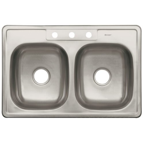 TA-842TB.jpg 47024 - Tarja de empotrar 84x56cm doble tina, Foset Basic