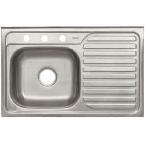 47026 - Tarja de sobreponer 80x50cm tina izquierda, Foset Basic
