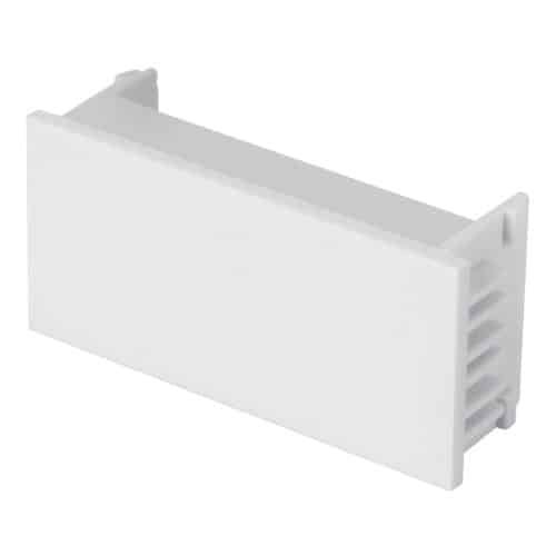47058 - Tapón ciego, 1 módulo, línea Española, color blanco, Volteck