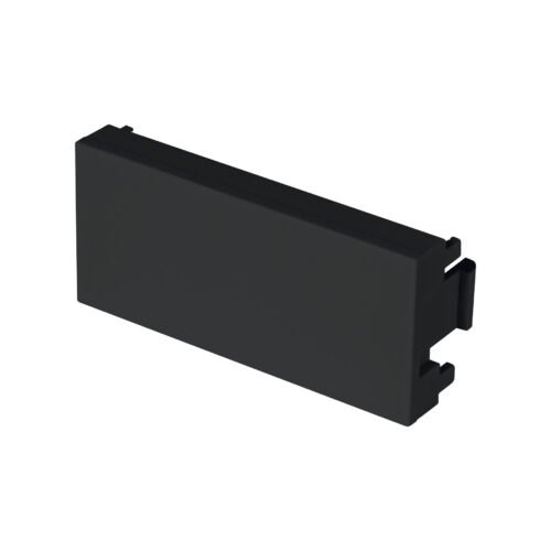 TA-LN.jpg 47885 - Tapón ciego negro de 1 módulo, línea Lisboa, Volteck