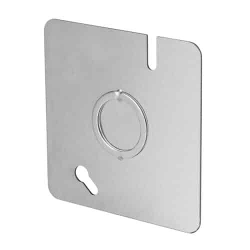 49072 - Tapa de 3" x 3" para caja cuadrada reforzada, Volteck