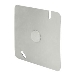 45009 - Tapa de 4" x 4" para caja cuadrada económica, Volteck