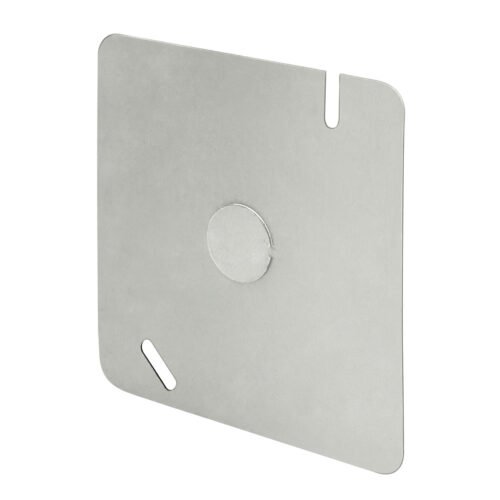 45009 - Tapa de 4" x 4" para caja cuadrada económica, Volteck
