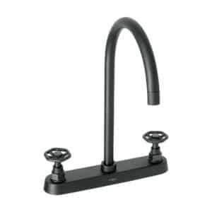 TBF-81M.jpg 46776 - Mezcladora p/fregadero,manerales redondos,negro mate,Tubig
