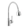 TBF-87.jpg 47386 - Monomando para fregadero con cuello flexible, cromo, Tubig