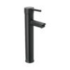 47795 - Monomando alto negro para lavabo, Foset Tubig