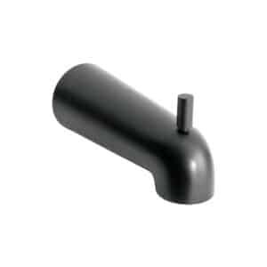 47484 - Salida de tina con desviador, negro, FOSET TÚBIG