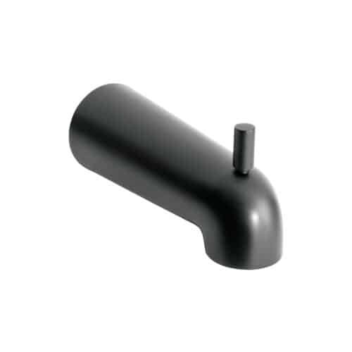 47484 - Salida de tina con desviador, negro, FOSET TÚBIG