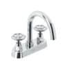 46753 - Mezcladora p/lavabo, bar, manerales redondos, cromo, Tubig