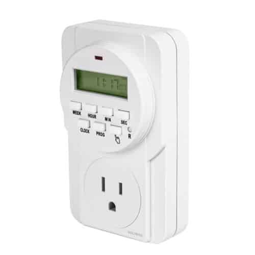 48386 - Temporizador digital, 8 eventos, Volteck