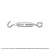 44054 - Tensor zinc 1/4" gancho-argolla, FIERO
