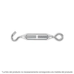 44053 - Tensor zinc 3/16" gancho-argolla, FIERO