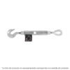 44069 - Tensor forjado 3/4" gancho-argolla, FIERO