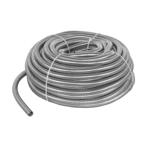 TF-1-2.jpg 46900 - Rollo de 50 m de tubo flexible metálico de 1/2", Volteck