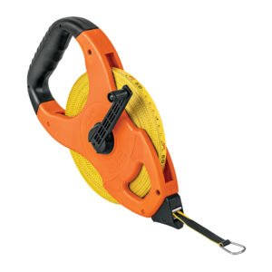 12647 - Cinta métrica larga 50m fibra de vidrio, tipo cruceta