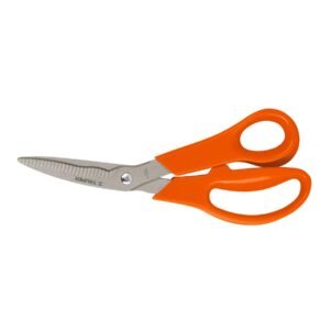 18564 - Tijera 8" multiusos de acero inox, cuchillas dentadas,TRUPER
