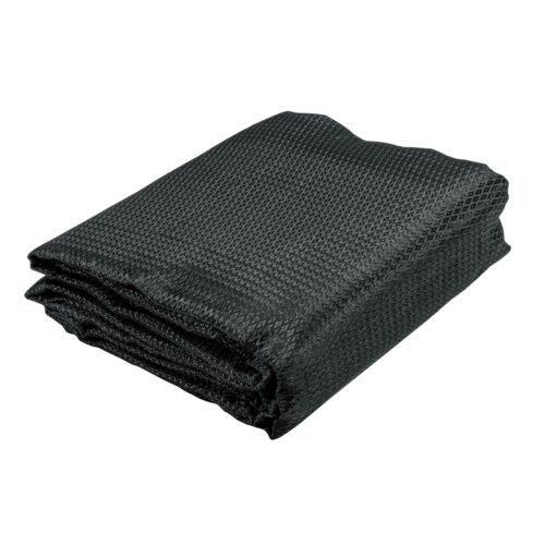 44708 - Toldo negro de 3 m de polietileno 80% sombra, ancho 3.60 m