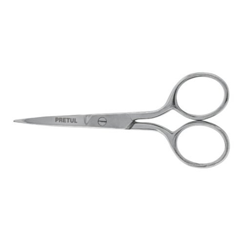 23176 - Tijera 4" de acero inoxidable para bordar, PRETUL