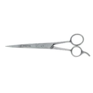 23178 - Tijera 7-1/2" acero inox con gancho, para estilista, PRETUL