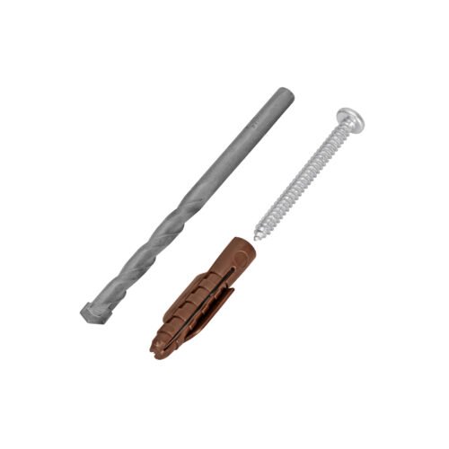 40160 - Kit de 20 taquetes 5/16"con pijas #10 y 1 broca 5/16", FIERO