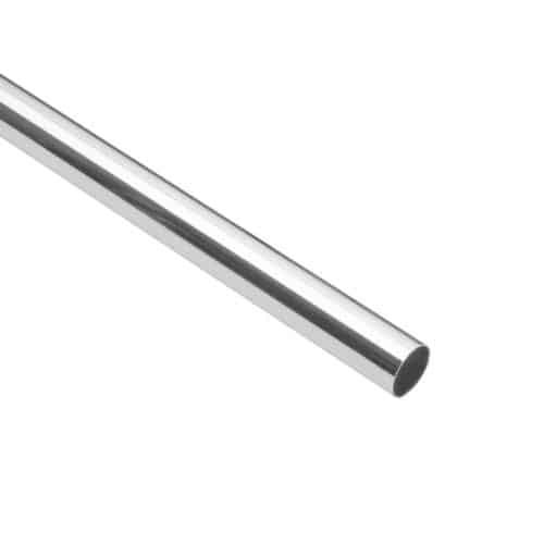 45894 - Tubo redondo para clóset,1.5 m, acero cromado, HERMEX