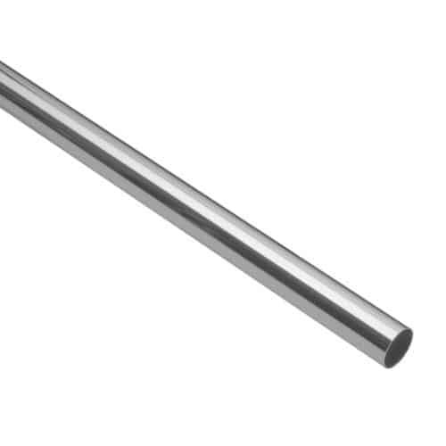 45896 - Tubo redondo de 3.0 m en aluminio para closet, HERMEX