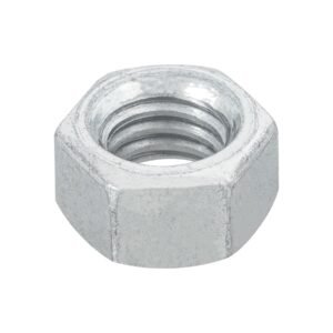 44550 - Bolsa con 100 tuercas 3/8" hexagonales de acero galvanizado