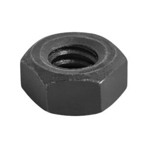 44695 - Bolsa con 250 tuercas 1/4" hexagonales pavonadas, grado 5