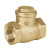 48512 - Válvula check horizontal de latón, 1", Foset