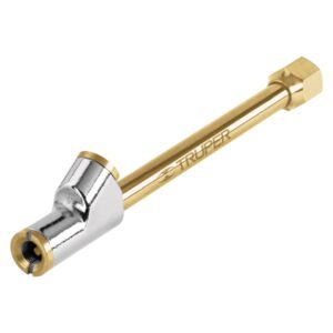 19089 - Inflador de cabeza doble, cuerda 1/4" NPT, TRUPER