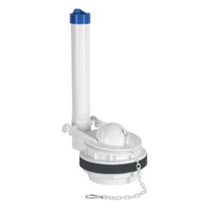 46223 - Válvula de descarga 3" para WC de 2 pzas, cadena plástica
