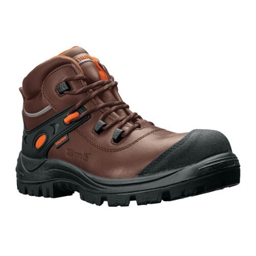 15472 - Bota de seguridad café, #26 dieléctrica antifatiga, Truper