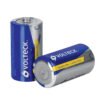 46310 - Blíster con 2 pilas zinc-carbón C, VOLTECK